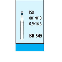 Боры алмазные BR-S45 5шт. в 1уп. "Мани" Япония