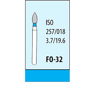 Боры алмазные FO-32 5шт. в 1уп. "Мани" Япония
