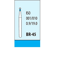 Боры алмазные BR-45 5шт. в 1уп. "Мани" Япония