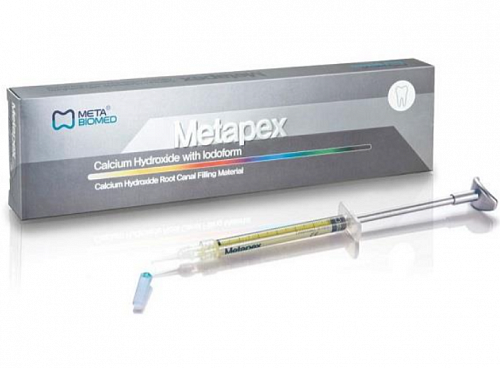 Metapaste (Метапаста) - паста гидроксида кальция д. пломб. каналов 2 шприца 2,2г  Meta