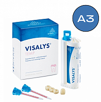 Visalys Temp в картриджах, 50мл А3  материал стом.  для врем. коронок  13782  Kettenbach