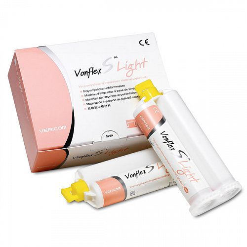 Vonflex S Light Normal (Вонфлекс С Лайт Нормал) Асиликон высокотекуч. база+кат.(2х50мл) 6009 Vericom