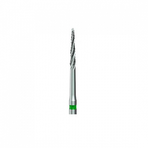 Фреза Линдеманн (Lindemann) твердосплавная H162SXL 314 014 FG, зеленая, Komet Dental