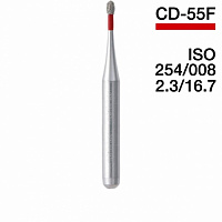 Боры алмазные CD-55F 5шт. в 1уп. "Мани" Япония