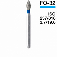 Боры алмазные FO-32 5шт. в 1уп. "Мани" Япония
