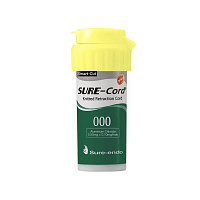 Нить ретракционная Sure-Cord (Сур-Корд) из микрофибры 254см р-р 000.0  Sure Dent