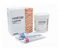 VESTIGE C-SYSTEM набор, C-силикон для дублирования (900g + 140ml + 60ml) 2S7000 TRAYART