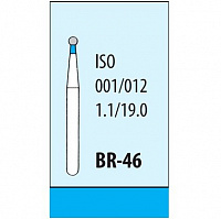 Боры алмазные BR-46 5шт. в 1уп. "Мани" Япония