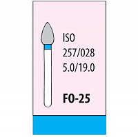 Боры алмазные FO-25 5шт. в 1уп. "Мани" Япония